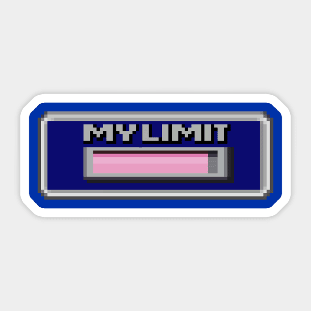 MY LIMIT - FINAL FANTASY INSPIRED Sticker by Force Restart